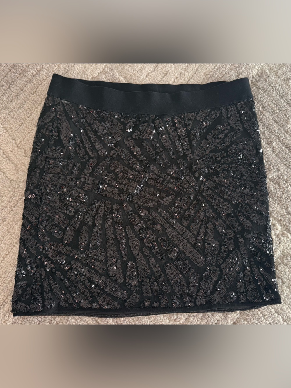 BCBG Sequin Mini Skirt